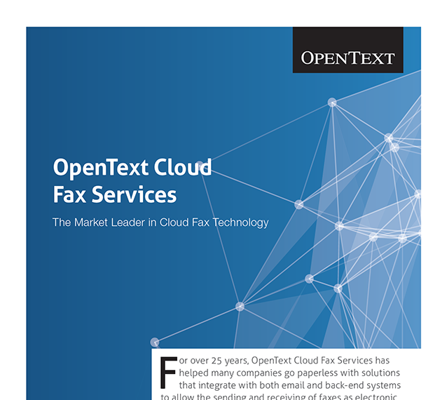 Fax: Process Efficiency Overview