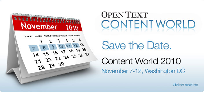 Open Text Content World