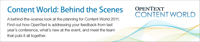Content World: Behind the Scenes